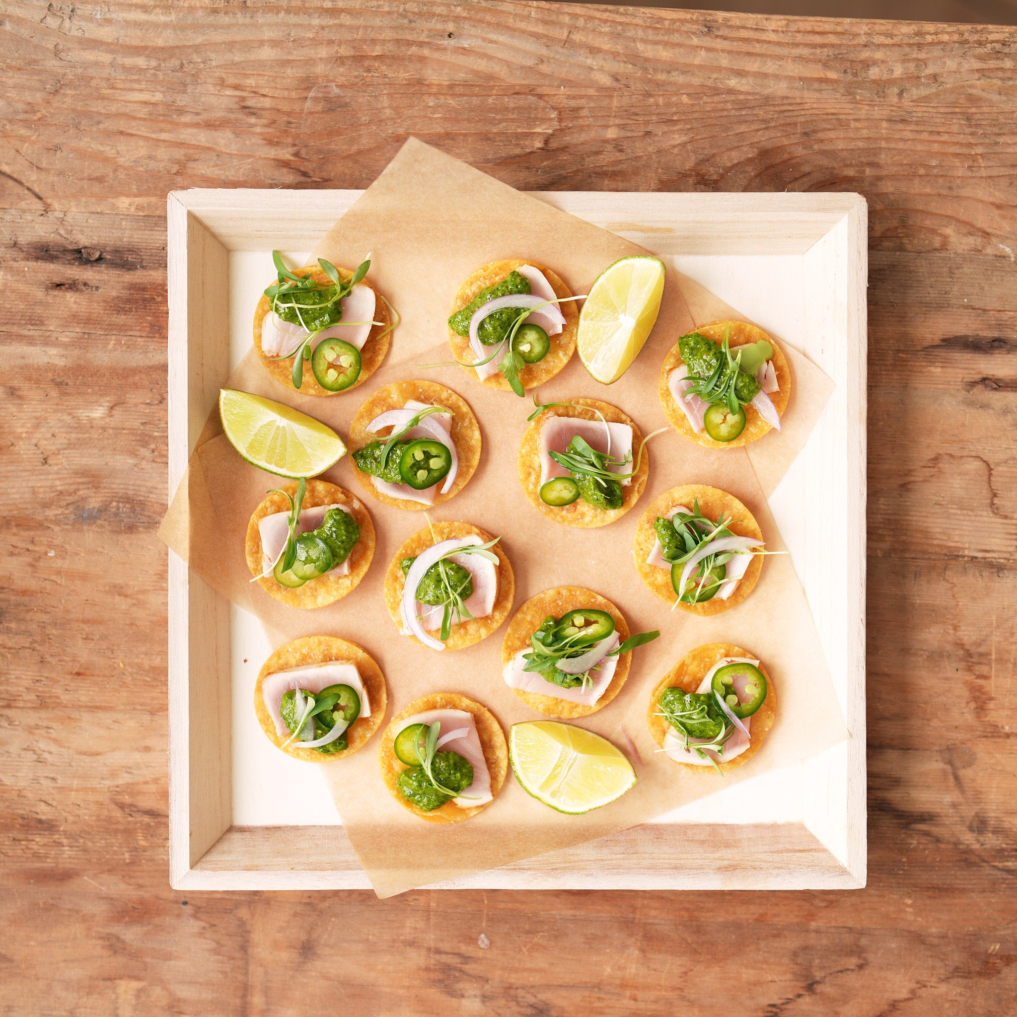 Tuna Tostada