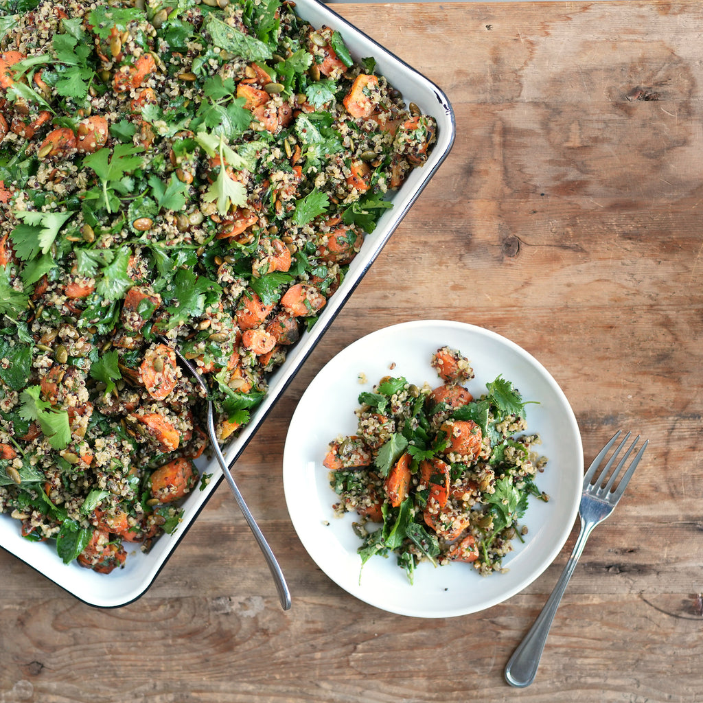 Heirloom Carrot & Quinoa Salad