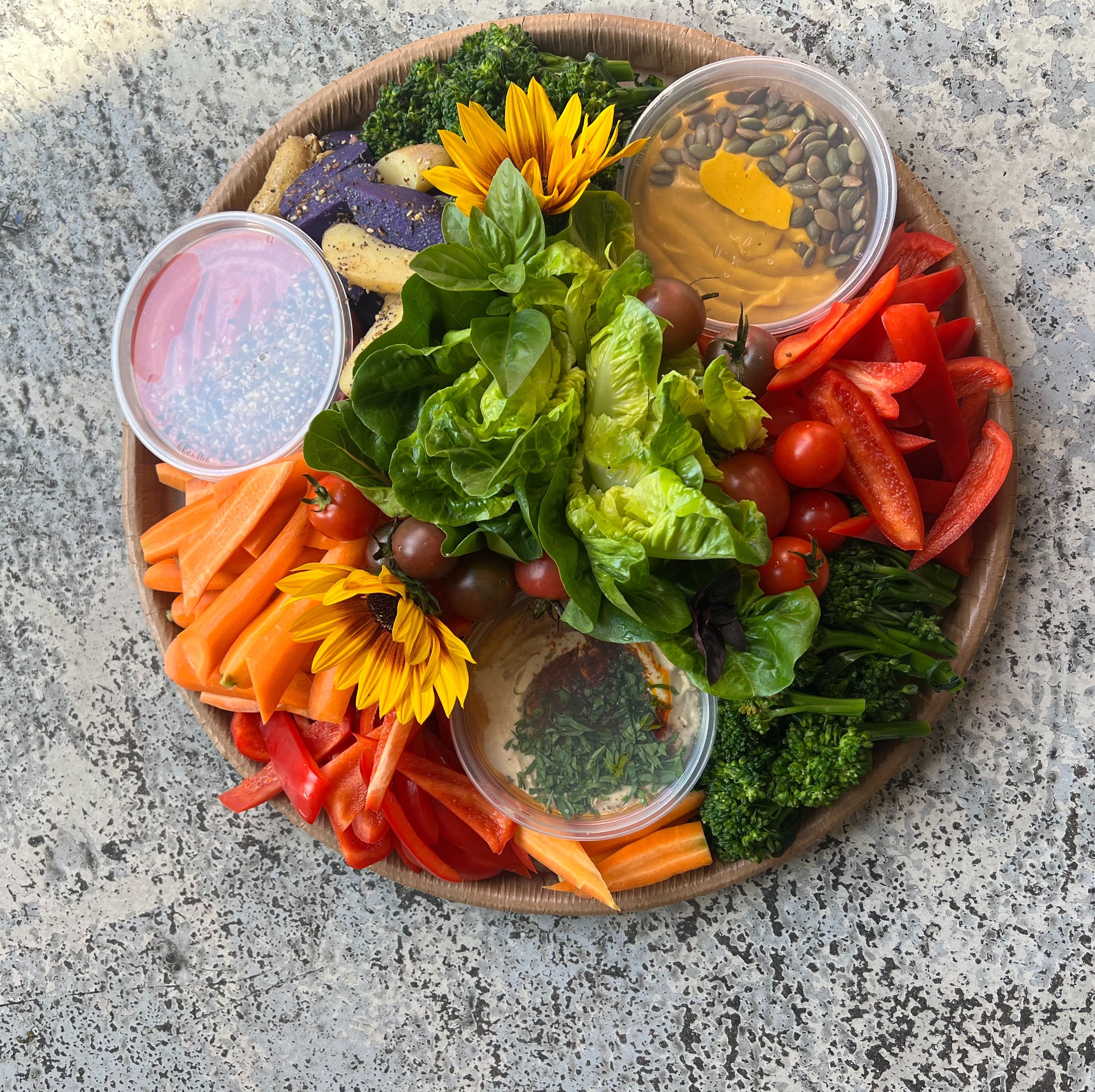 FARMERS VEGETABLE PLATTER